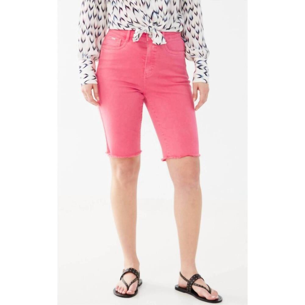 NEW FDJ suzanne bermuda shorts in flamingo